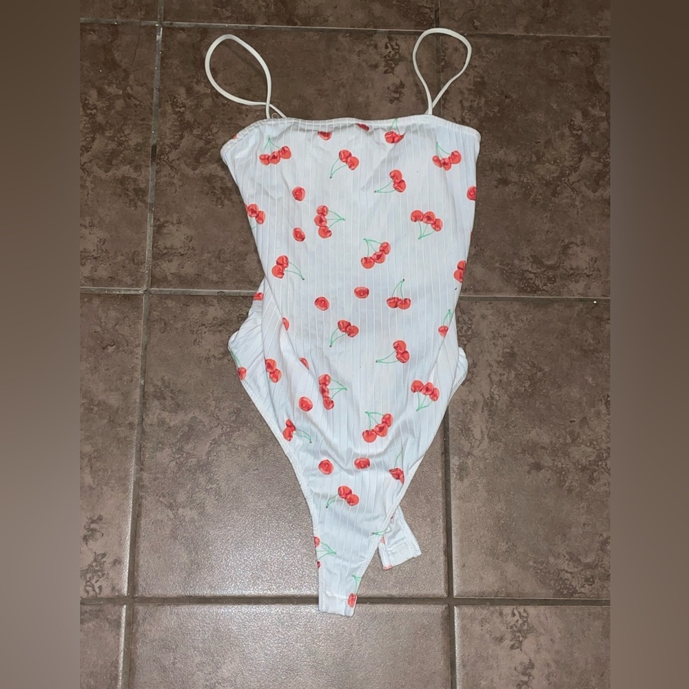 Cherry bodysuit